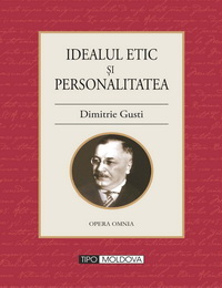 coperta carte idealul etic si personalitatea de dimitrie gusti